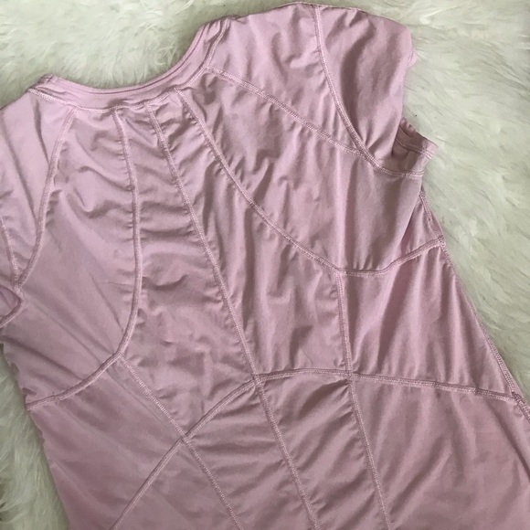 Zella Pink Yoga Exercise Top Sz Lg - Picture 5 of 7